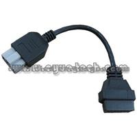 CY-DC204, Car Diagnostic Tool, DLC, OBD Female To HONDA 5P Male