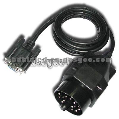 CY-DC138, Car Diagnostic Cable Tool, Adapter, DB9P Female To BMW 20P Male