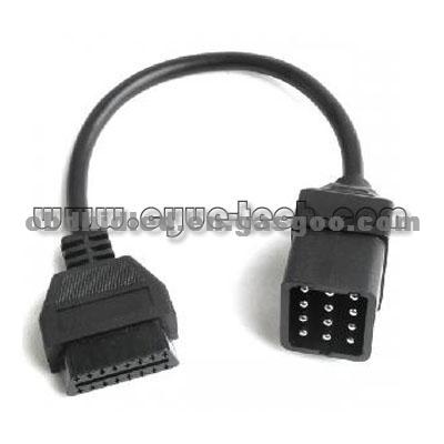 CY-DC223, Auto Diagnostic Adapter, Cable, Tool, OBD Female To Renault 12P Male