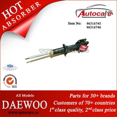 DAEWOO MATIZ 98- Shock Absorber Ref. Oe No.: 96316745 KYB NO.: 332100