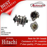 High Quality Hitachi Alternator Ref. OE NO.: LR1110-504 3701100SAL