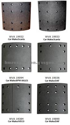 Semi-Metallic Brake Linings