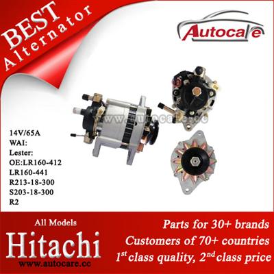 High Quality Hitachi Alternator Ref. OE NO.: LR160-412 LR160-441 R213-18-300 S203-18-300