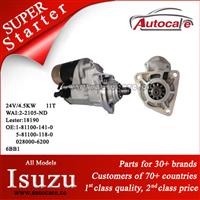 High Quality Isuzu Starter Ref. OE NO.:1-81100-141-0 5-81100-118-0 028000-6200