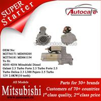 Hot Sale Mitsubishi Starter Ref. OE NO.:M2T56171 MD050205 M2T56181 MD061154