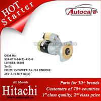 Hot Sale Hitachi Starter Ref. OE NO.: S24-07 8-94423-452-0