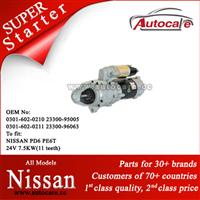 Hot Sale Nissan Starter Ref. OE NO.: 0301-602-0210 23300-95005 0301-602-0211