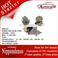 High Quality Nippondenso Starter Ref. OE NO.: 228000-5300 28100-77090