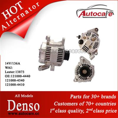 100%Best Quality Denso Alternator Ref. OE NO.:121000-4440 121000-4540 121000-4410