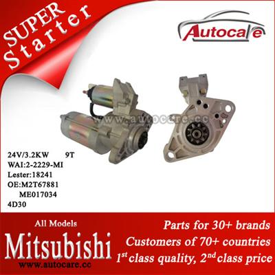 Hot Sale Mitsubishi Starter Ref. OE NO.:M2T67881 ME017034