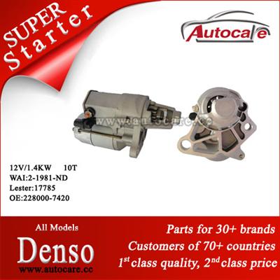 Hot Sale Denso Starter Ref. OE NO.:228000-7420