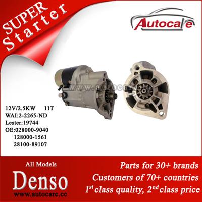 Denso Starter Ref. OE NO.:028000-9040 128000-1561 28100-89107