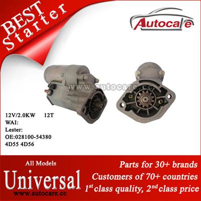 Universal Starter Ref. OE NO.: 028100-54380