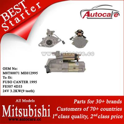 Mitsubishi Starter Ref. OE NO.:M8T80071 ME012995