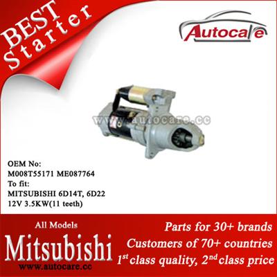 Mitsubishi Starter Ref. OE NO.: M008T55171 ME087764