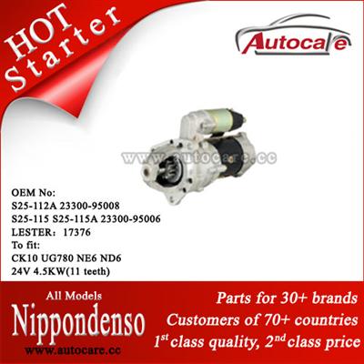 Nippondenso Starter Ref. OE NO.: S25-112A 23300-95008 S25-115 S25-115A