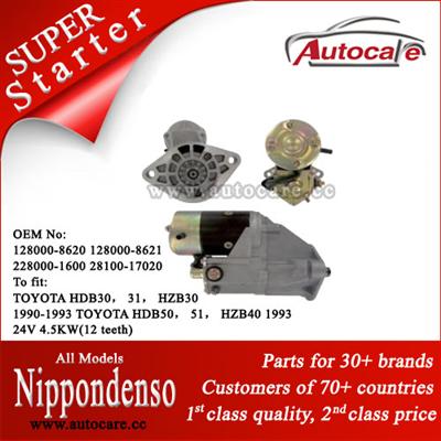 Denso Starter Ref. OE NO.: 128000-8620 128000-8621 228000-1600