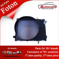 100% Original Foton Spare Parts Aluminum Radiator With A Wind Shield Assembly 1103913100048