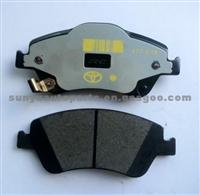 Toyota Disc Brake Pad 04465-02270 For Auris