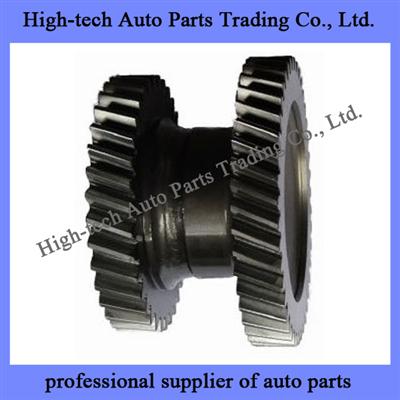 bus gearbox QJ805 parts double gear 1280303009