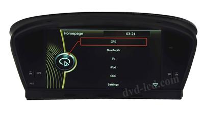 BMW M5 E60 E61 E63 E64 Car GPS Navigation Head Units HD LCD TV Iphone HDD MP5
