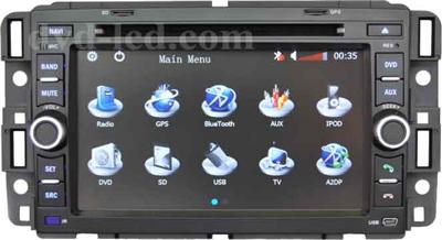 Hummer H2 H1 Navigation Car DVD GPS Player Radio Head Units HD LCD TV Ipod BT
