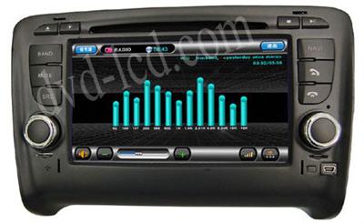 Car DVD GPS Player 2006-2011 Audi TT Radio Navigation Head Unit TV A2DP Ipod