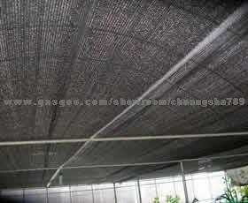 Sunshade Netting With Materials Of Plastic Netting And Colors