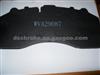 Brake pad WVA29087 WVA29106