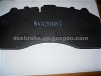 Brake pad WVA29087 WVA29106