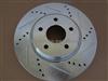 BRAKE DISK 55093 White Zinc Plated