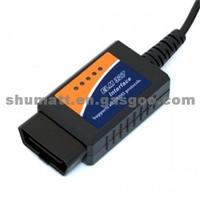 Auto Diagnostic Tool ELM327 USB Plastic Diagnostic Scanner