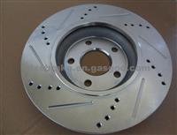 BRAKE DISK 55093 White Zinc Plated