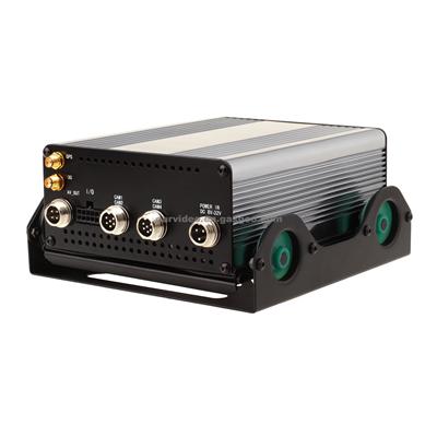 Multifunctional HDD&SD Card Rear View Quad Monitor With 3G