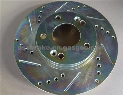 BRAKE DISK 31492 Yellow Zinc Plated