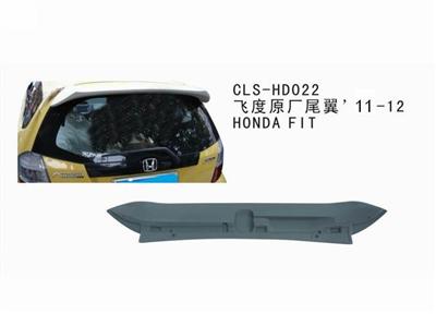 HD022 ABS Auto Rear Roof Spoiler For HONDA FIT 2011-2012