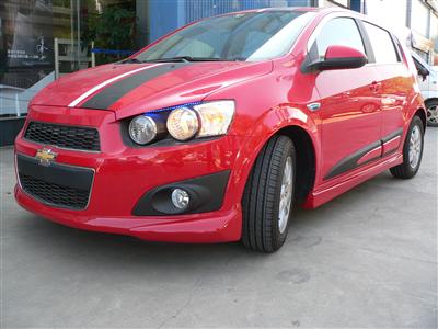 Chevrolet AVEO Body Kit (Front View)