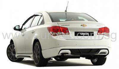 Chevrolet CRUZE Body Kit (2009-2013) In Rear View