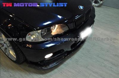 BMW E46 M3 H Style Carbon Fiber Front Lip