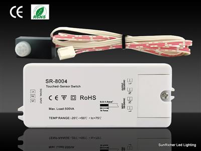 PIR Sensor Switch SR-8004 Detection Range