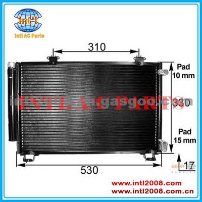 Auto A/C Condenser For TOYOTA 1997 YARIS/ ECHO 88454-0D020 88460-52020 88460-54020 88450-52170