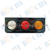 High Performance!!!Car/Auto Trailer LED Three Color Iron Tail Light