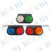High Performance!!!Car/Auto Bull'S Eye Iron Tail Lamp I Type