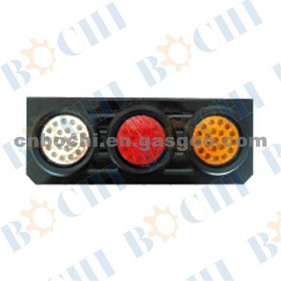 High Performance!!!Car/Auto Trailer LED Three Color Iron Tail Light