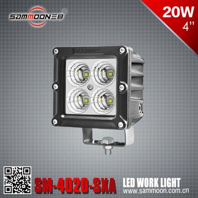 4 Inch 20W LED Work Light_SM-4020-SXA