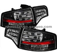 NINGBO AUSTAR Audi A4 4Dr 2006-2008 LED Tail Lights - Black- NEW! 08-00-111-AA406-G2-LED-BK