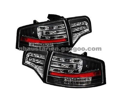 NINGBO AUSTAR Audi A4 4Dr 2006-2008 LED Tail Lights - Black- NEW! ******! 08-00-111-AA406-G2-LED-BK