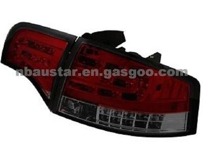 NINGBO AUSTAR Audi A4 4Dr 2006-2008 LED Tail Lights - Red Smoke- NEW!******!  08-00-111-AA406-G2-LED-RS