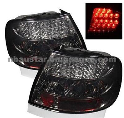 Austar Audi A4 1996 97 98 99 2000 01 LED Tail Lights - Smoke