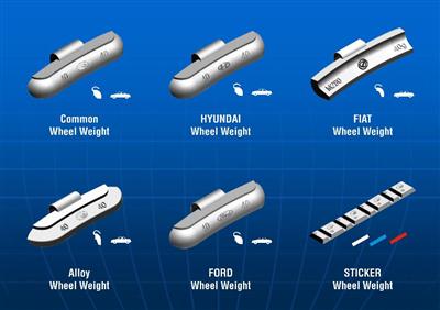 Wheel Balance Weight ISO 9001: 2008 and ISO 14001: 2004